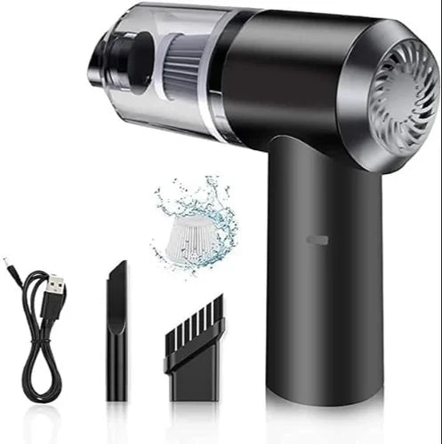Portable 3 in 1 Handheld Vacuum Cleaner with Blower High Power Rechargeable for Car Home and Dusting Needs