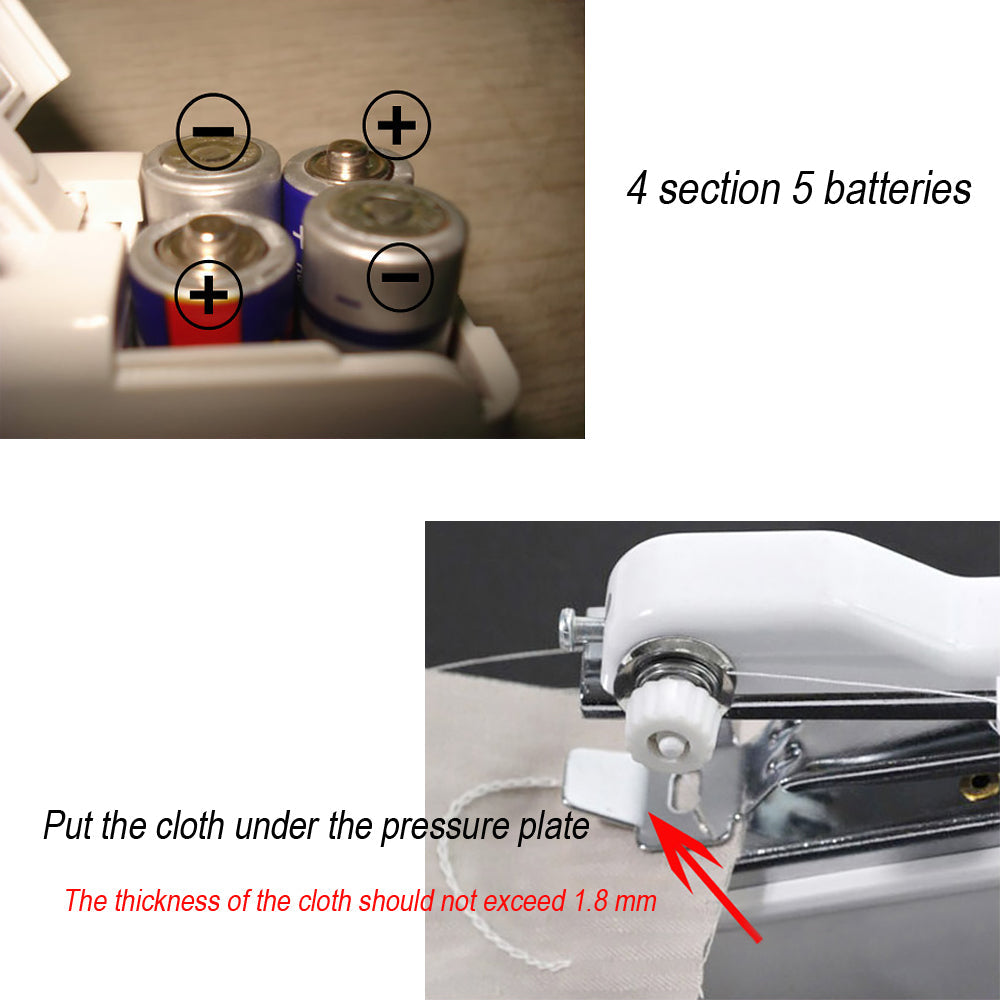 Cordless Portable Handheld Sewing Machine (Original : HANDY)